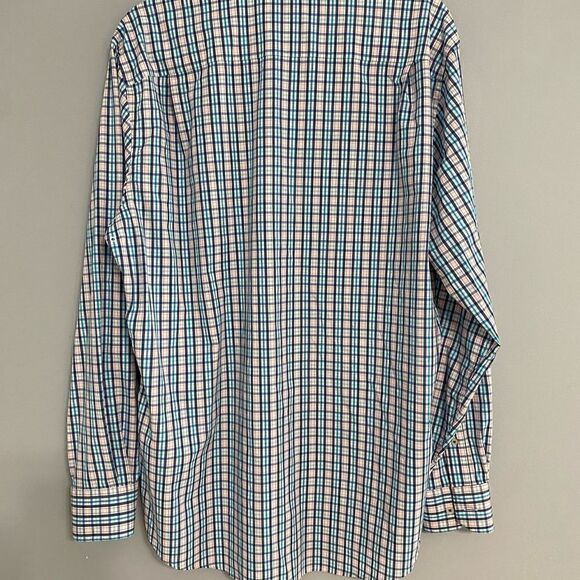 Southern Tide Plaid Long Sleeves Botton Down Shirts Men Size L - Picture 8 of 8